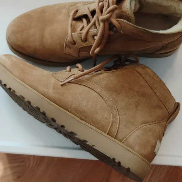 UGG Tan Ankle Boots - Picture 7 of 12